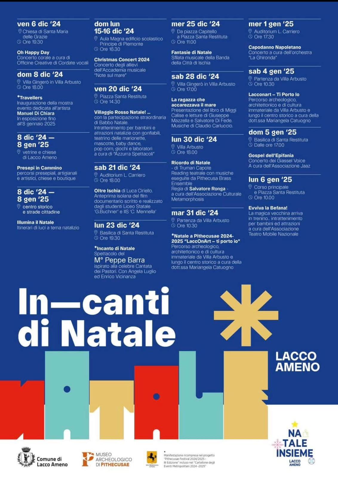 Lacco Ameno In-canti di Natale:Christmas Concert 2024